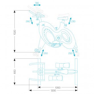 Акватренажёр Aqquatix BPM Aquabike в 