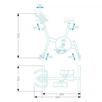 Акватренажёр Aqquatix Smart Up Aqquabike 316L в 