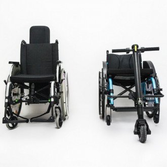 Электроприставка для инвалидной коляски UNAwheel Mini в 
