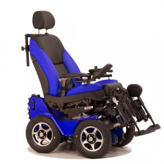 Инвалидная коляска с электроприводом Caterwil GTS 4WD Lux (вездеход-ступенькоход) в 