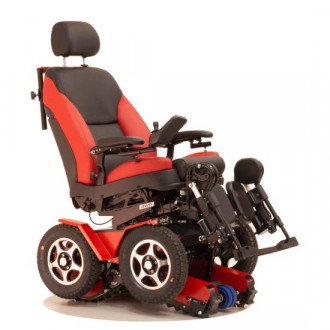 Инвалидная коляска с электроприводом Caterwil GTS 4WD Lux (вездеход-ступенькоход) в 
