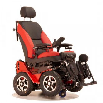 Инвалидная коляска с электроприводом Caterwil GTS 4WD Lux (вездеход-ступенькоход) в 