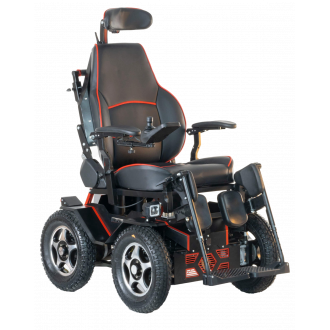 Инвалидная кресло-коляска вездеход с электроприводом Caterwil Ultra 4WD в 
