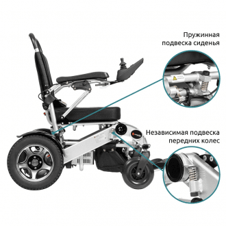 Инвалидная коляска с электроприводом Ortonica Pulse 640 в 