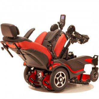 Инвалидная коляска с электроприводом Caterwil GTS5 Lux (ступенькоход) в 
