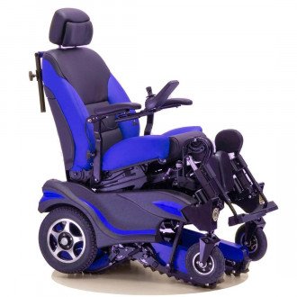 Инвалидная коляска с электроприводом Caterwil GTS5 Lux (ступенькоход) в 