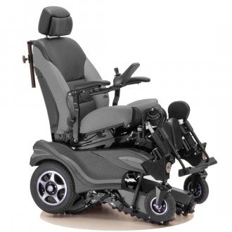 Инвалидная коляска с электроприводом Caterwil GTS5 Lux (ступенькоход) в 