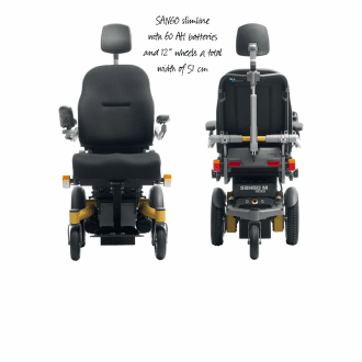 Инвалидная коляска с электроприводом Dietz SANGO Slimline в 
