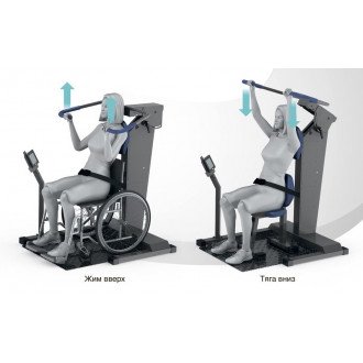 Тренажёр для мышц груди, спины и рук Hur Easy Access 9120 в 